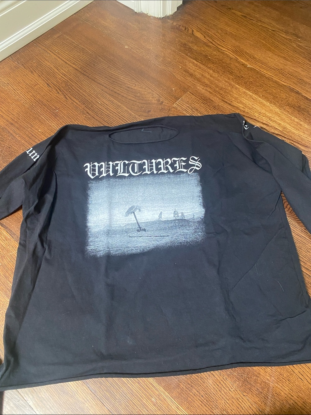 Kanye West Vultures long sleeved Vultures shirt